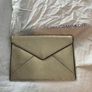 Rebecca Minkoff Gold clutch